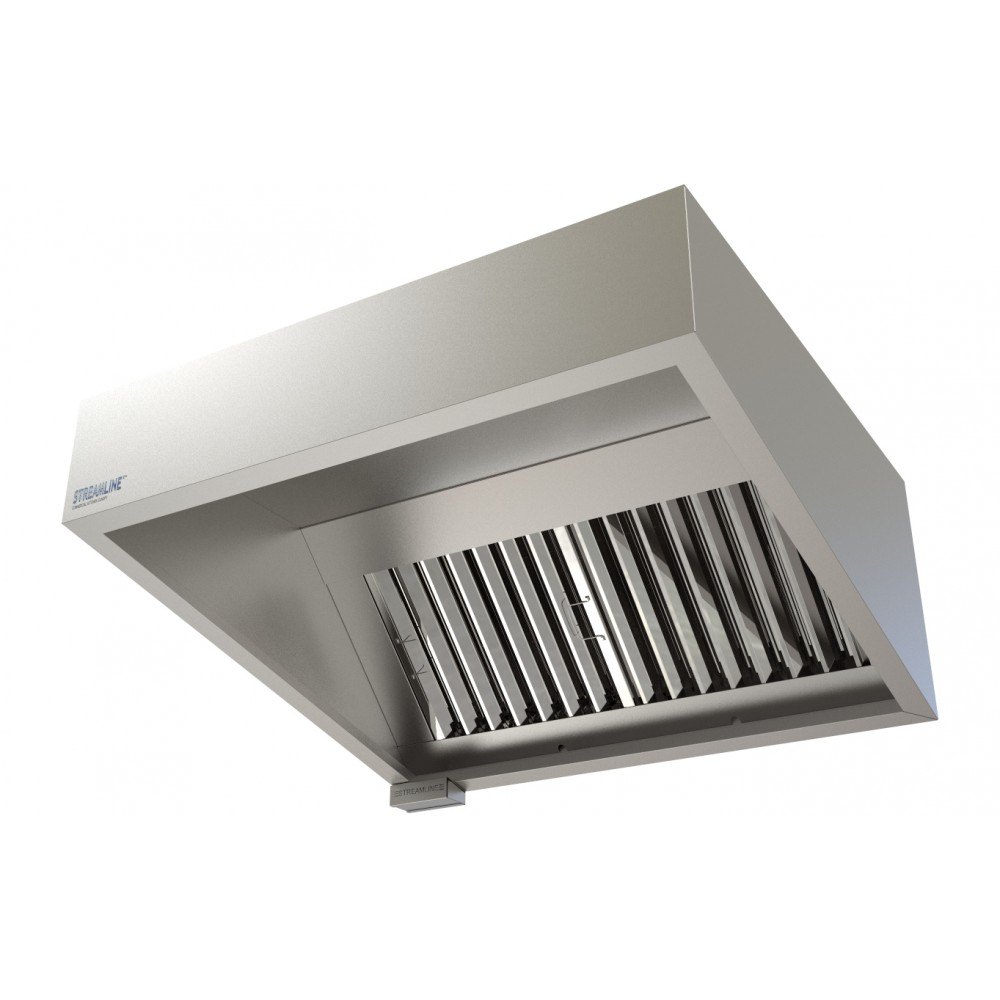 500-1000 SS Exhaust Hood with Filter for Commercial