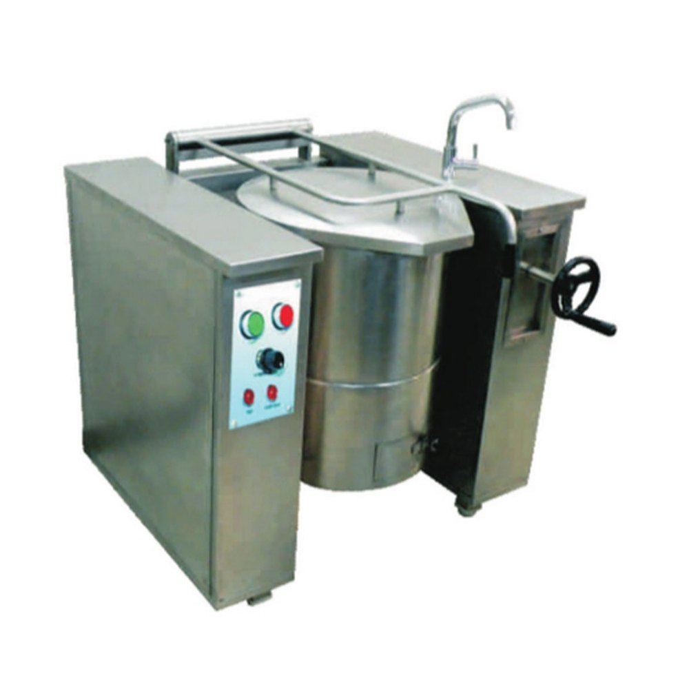 Pankti Stainless Steel Commercial Induction Tilting Boiling Pan