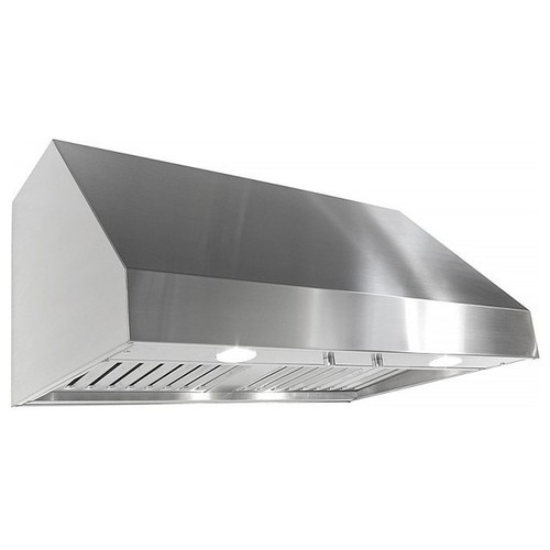 Rectangular Wall Mount Stainless Steel Kitchen Vent Hood