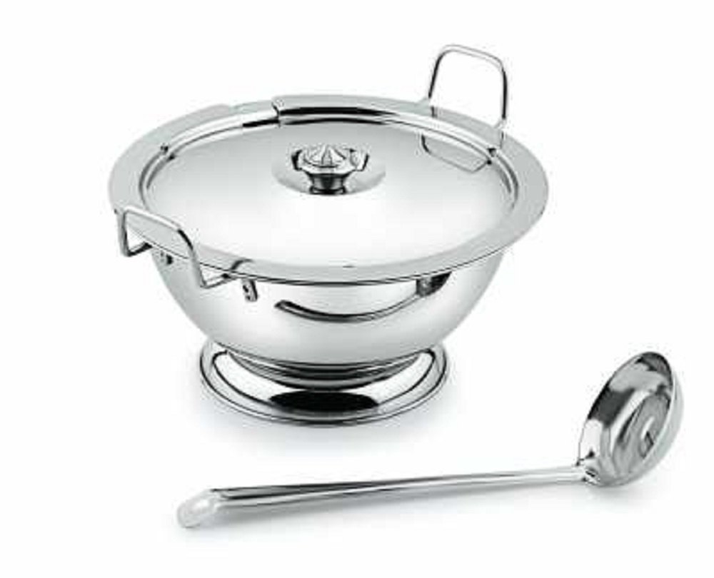 Stainless Steel Soup Tureen, For Commercial