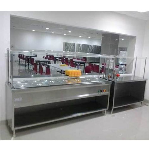 Bain Marie with Pick Up Counter, For Bakery, Restaurant