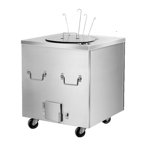 Silver Stainless Steel Electric Tandoor Machine, For Hotel