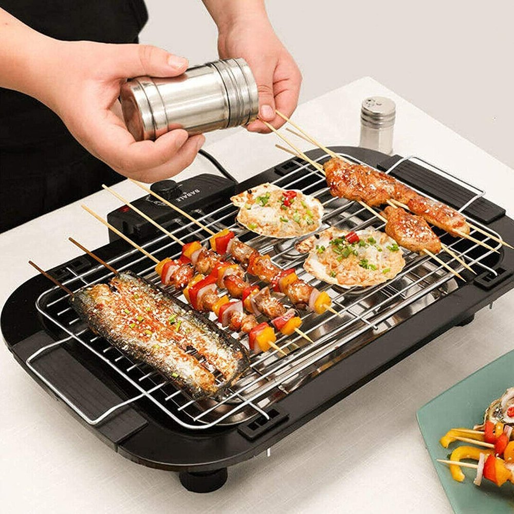 Spirit Black Electrical BBQ And Raclette Grill, For Commercial, Size: Big