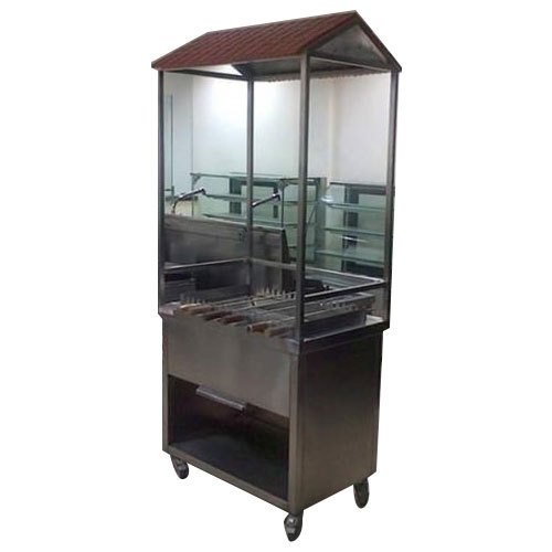 Stainless Steel Charcoal Portable SS Barbeque Counter