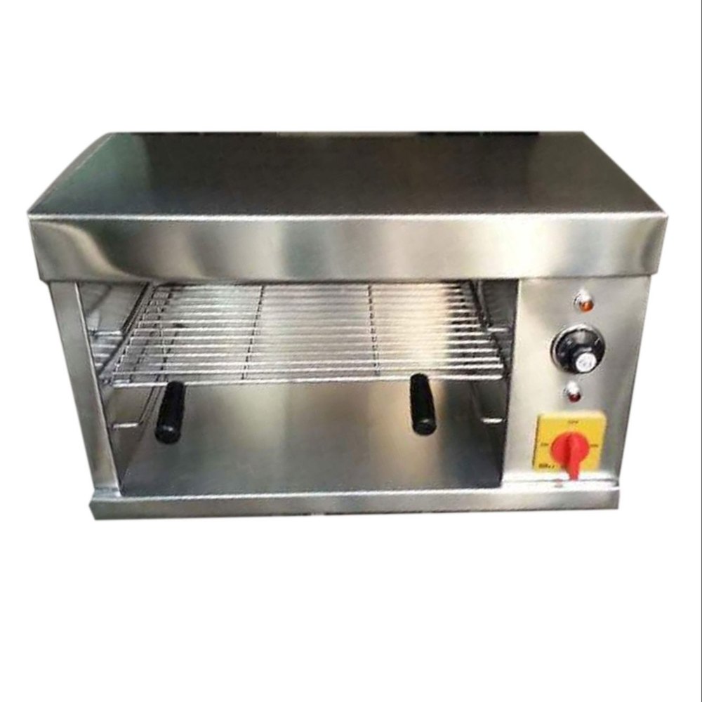 Silver Stainless Steel SS Electric Salamander Grill, For Restaurant, Size: 33x16x16