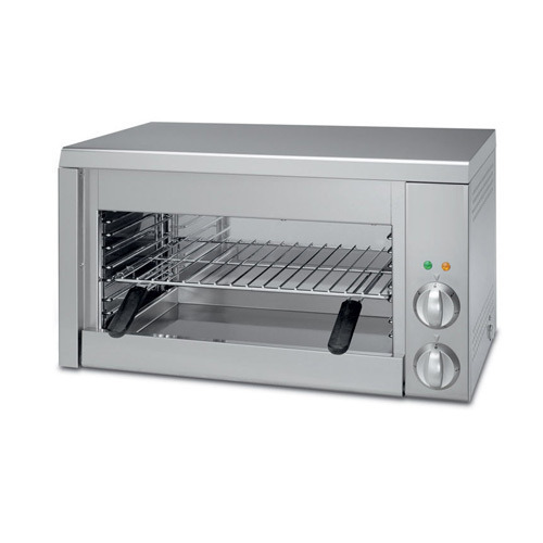 HET Silver Commercial Salamander Grill, Size: Dimension: 610x310x280mm
