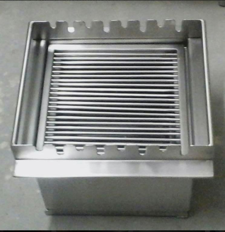 Silver Mini Barbeque, For Seekh bhatti, Size: 36*18*12