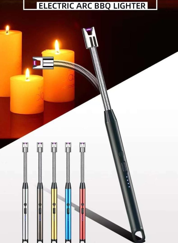 Plastic Electric Arc Bbq Lighter, Size: 32 X 8 X 8 Cms