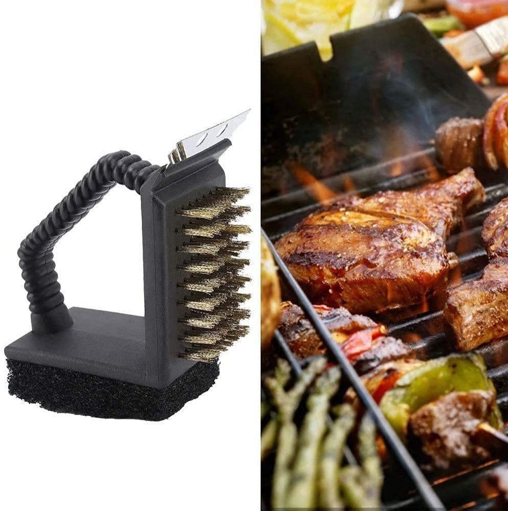 3 in 1 BBQ Cleaning Grill Brush