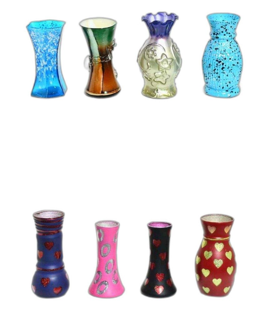 250 ML Flower Glass Vase, For Food Storage