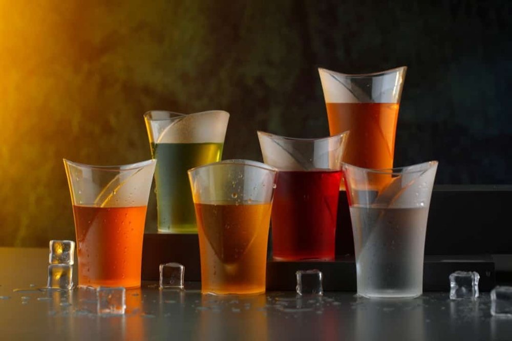 Coman Transparent Plastic Crystal Glass Set, For Home, Hotel etc, Capacity: 200 ml