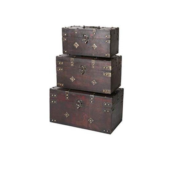 Metal Unique Boxes for Decor and Storage