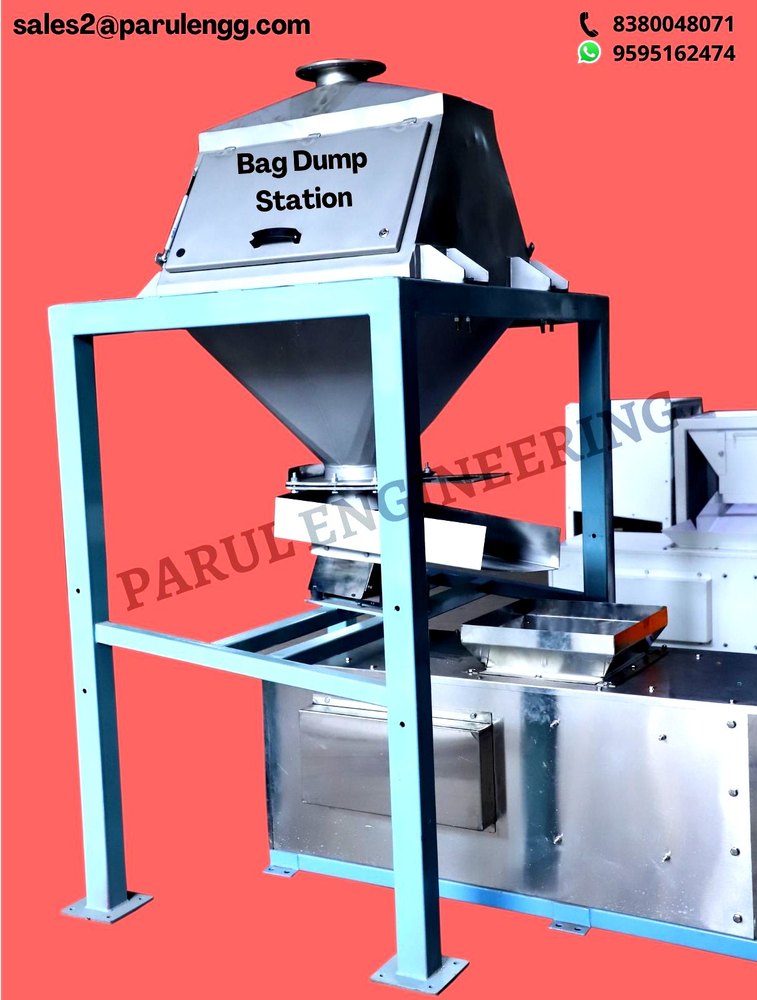 Parul Engineering Electric Bag Dump Station, 220 V