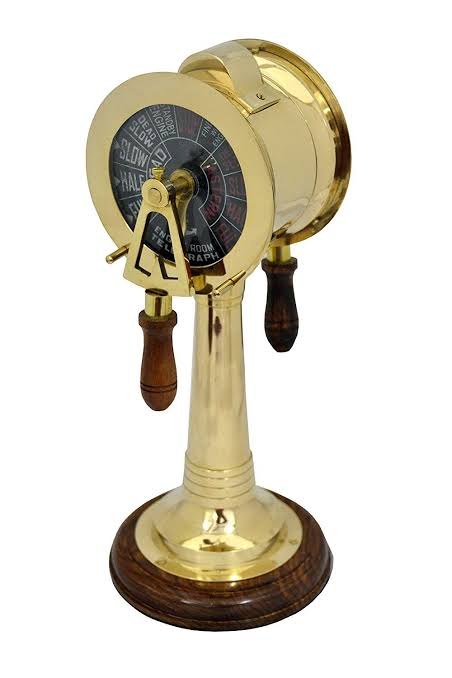 Brass Telegraph, 2 Kgs Approx., Size: 14