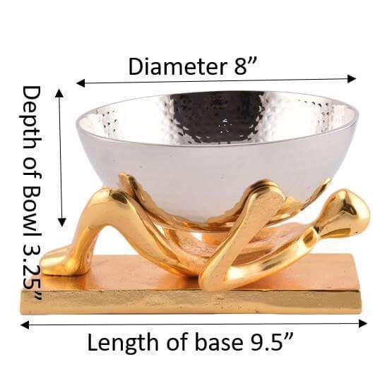 Gold Center Table Decorative Items, Packaging Type: Corrugated Box