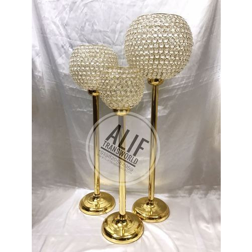 Crystal Globe Wedding Table Ceterpieces
