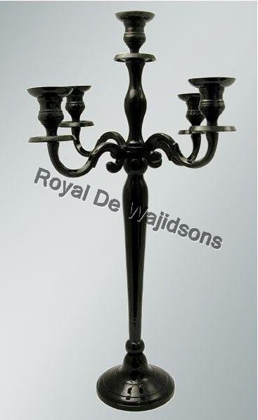 Wedding Centerpiece Black Candelabra