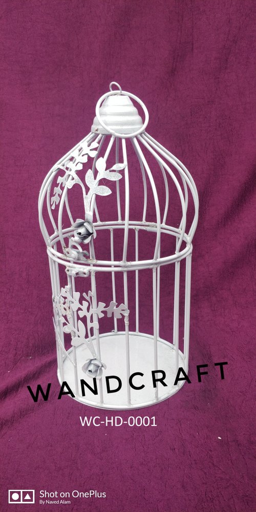 Wandcraft Exports Iron Designer Decorative Wedding Centerpiece Metal Cage