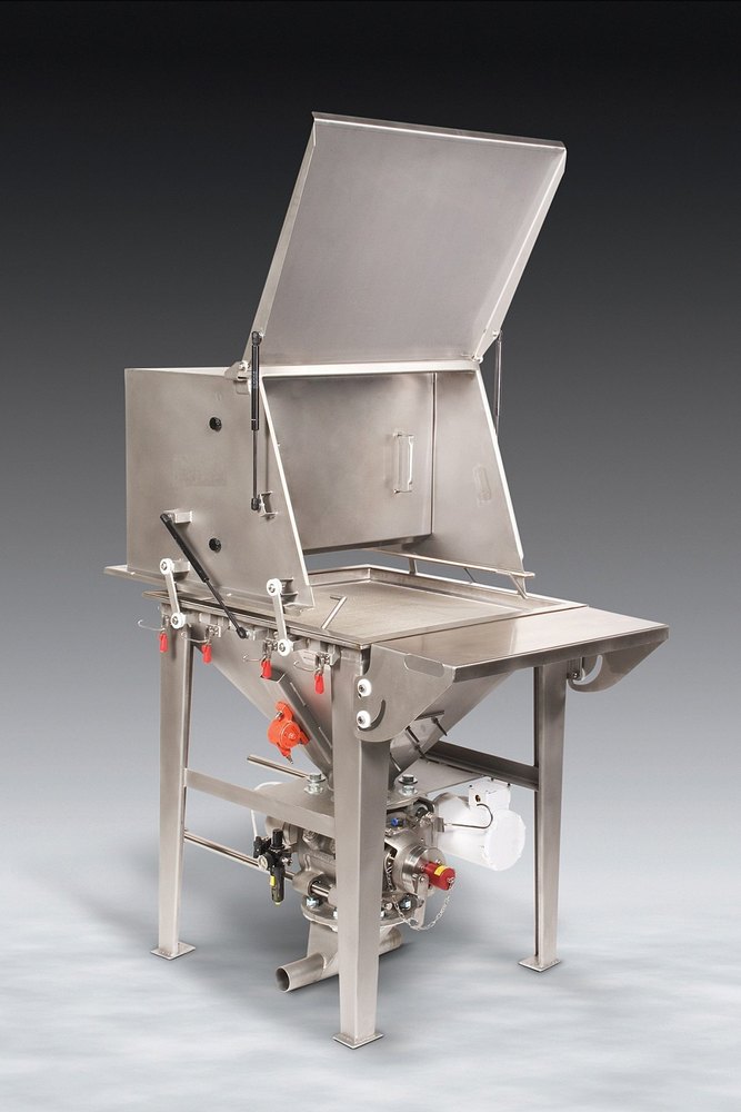 Electric Bag Dump Station Stainless steel, 440 V