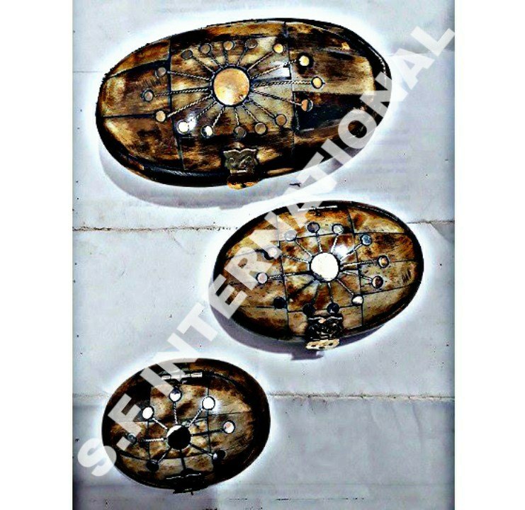 Oval Shape Bone Jewellery Box