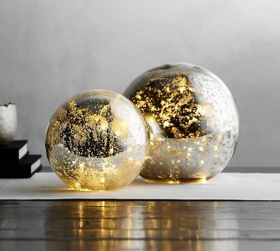 Mercury Glass Globes