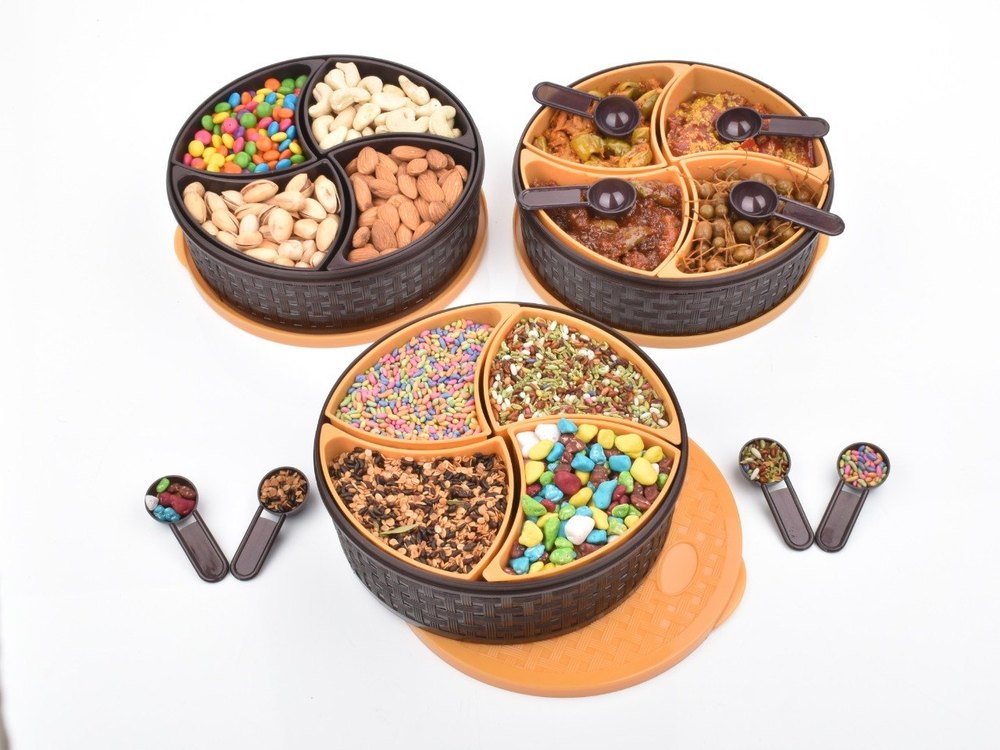 Plastic Dry Fruits And Masala Box, Box Capacity: 250 gms