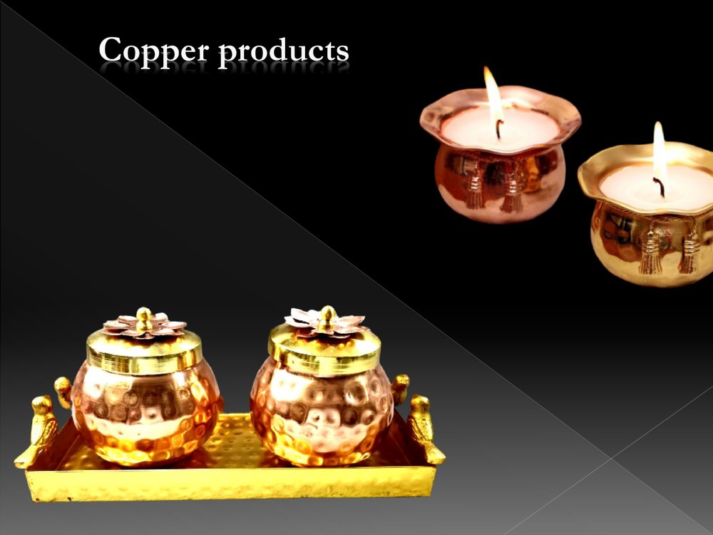 Iron Dibba Gold Plated Gift, For Dryfruits/Mukwaas