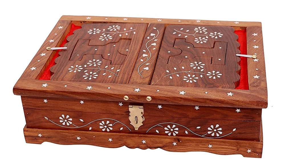 Rectangle Wooden Quran Box, For Storage