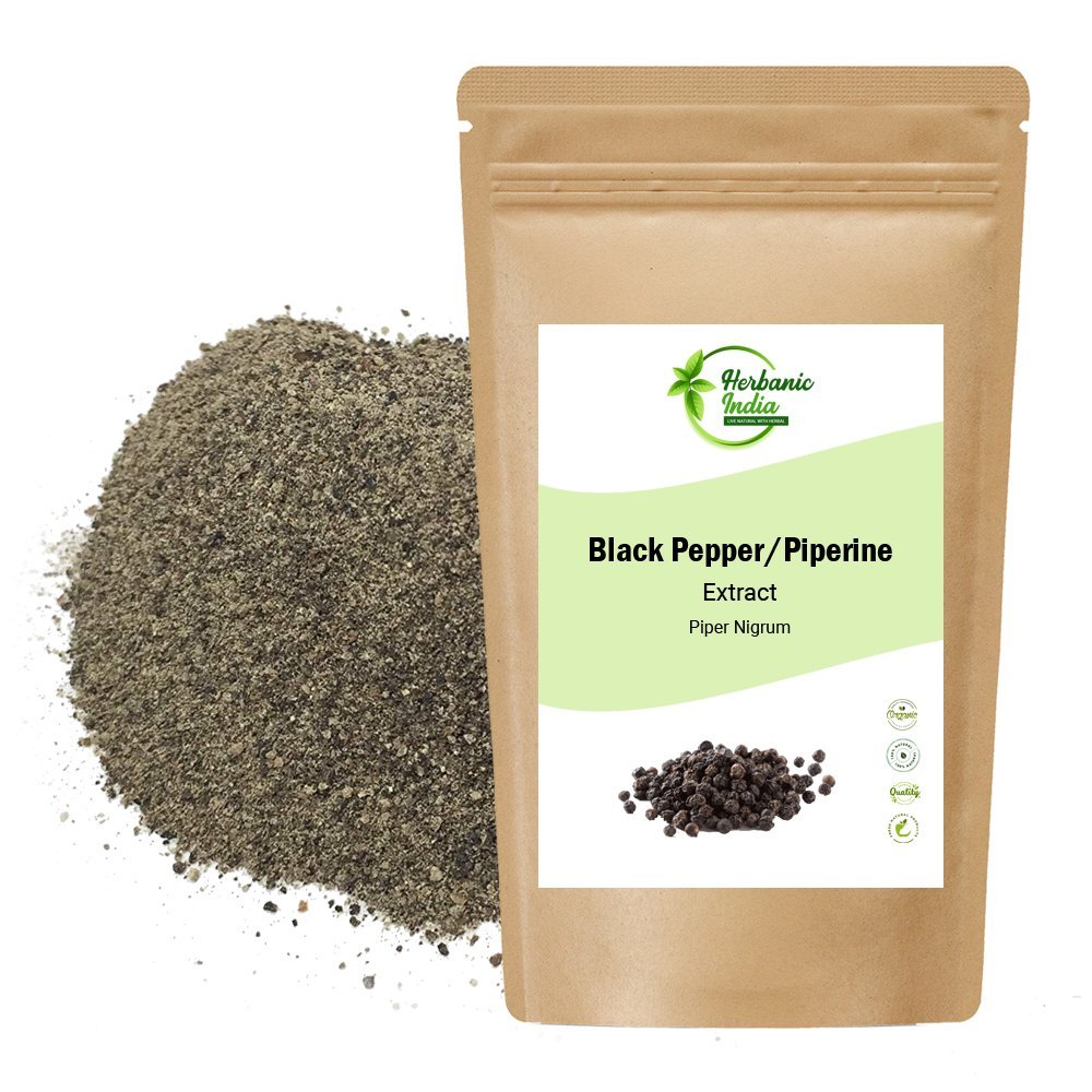 Herbanic Powder Black Pepper/ Piperine Extract, Packaging Type: Bag