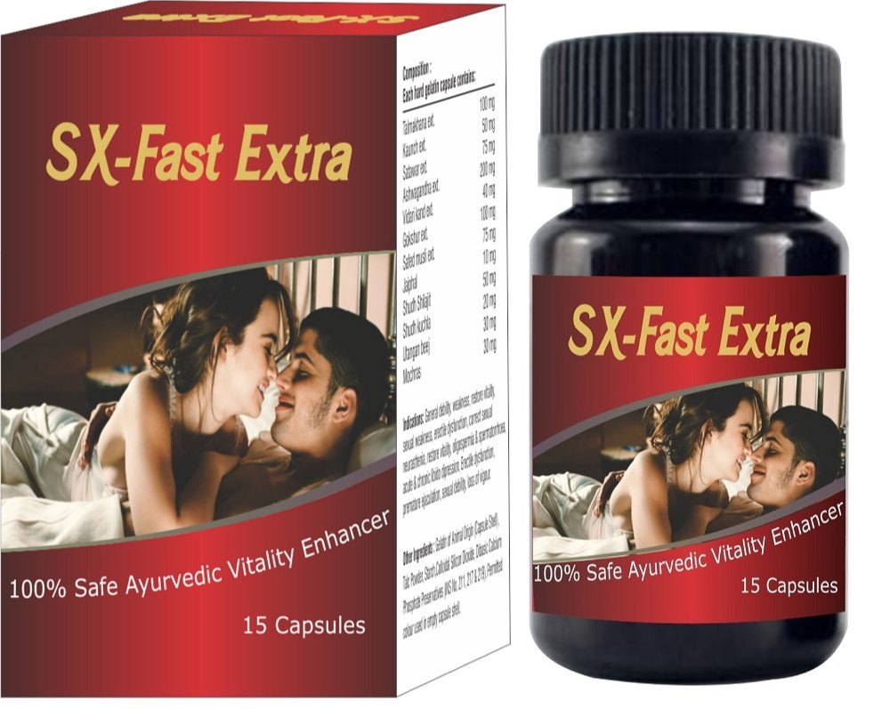 Sx Fast Extra Capsule Sex Power Enhancement Ayurvedic Capsules, Atulya Medilink, Treatment: Blend Of Natural