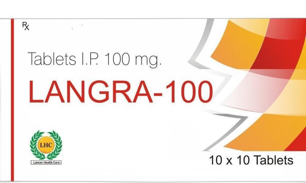 Lancer Langra 100, 200 Mg Sildena, Packaging Type: Strips, Packaging Size: 10x10
