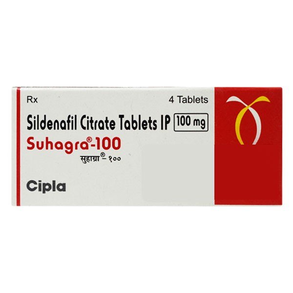 Suhagra 100mg Tablet 4\'S
