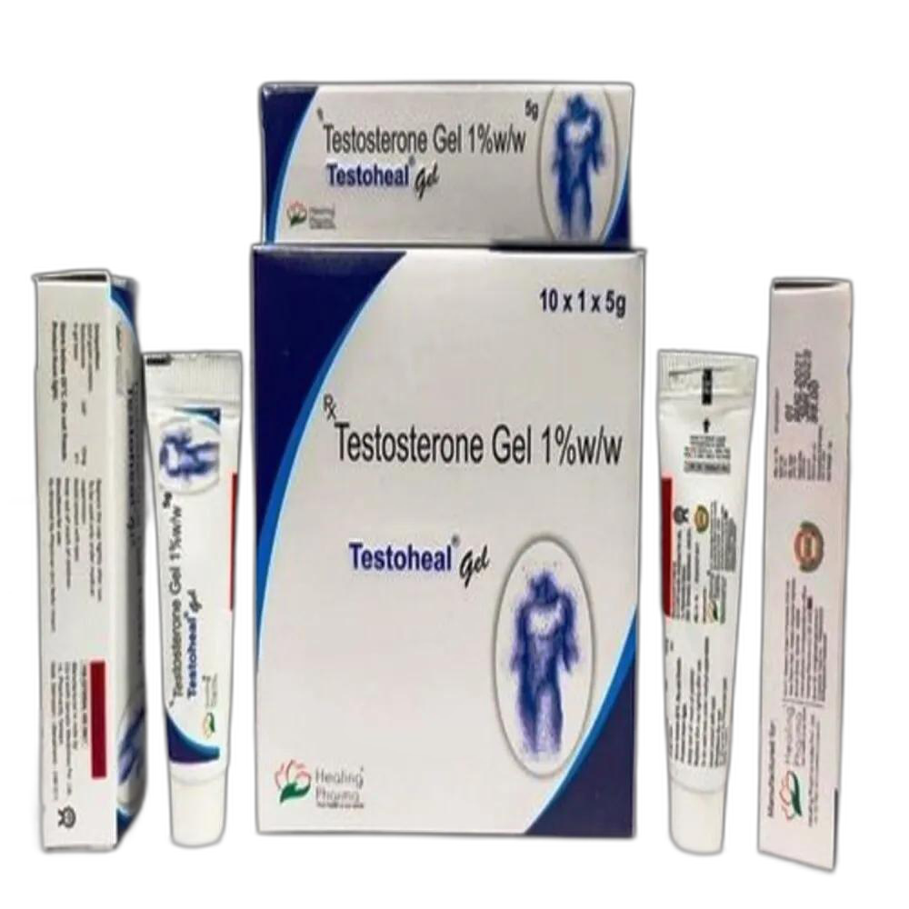 Testosterone Gel 1%W/w -, Prescription, Treatment: Erectile Disinfunction