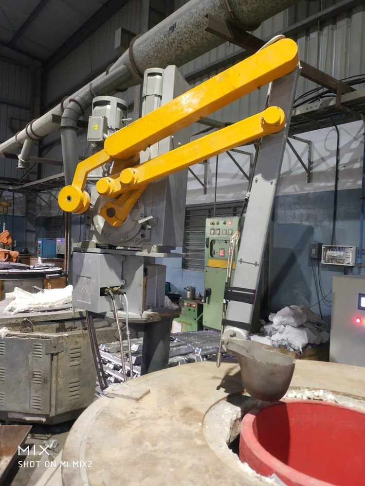 Auto Ladle unit for Pressure Die Casting Machine, For Metal Pouring