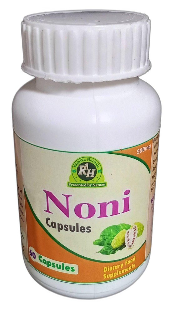 rishika herbals Noni Capsule, 60 Capsules, Prescription