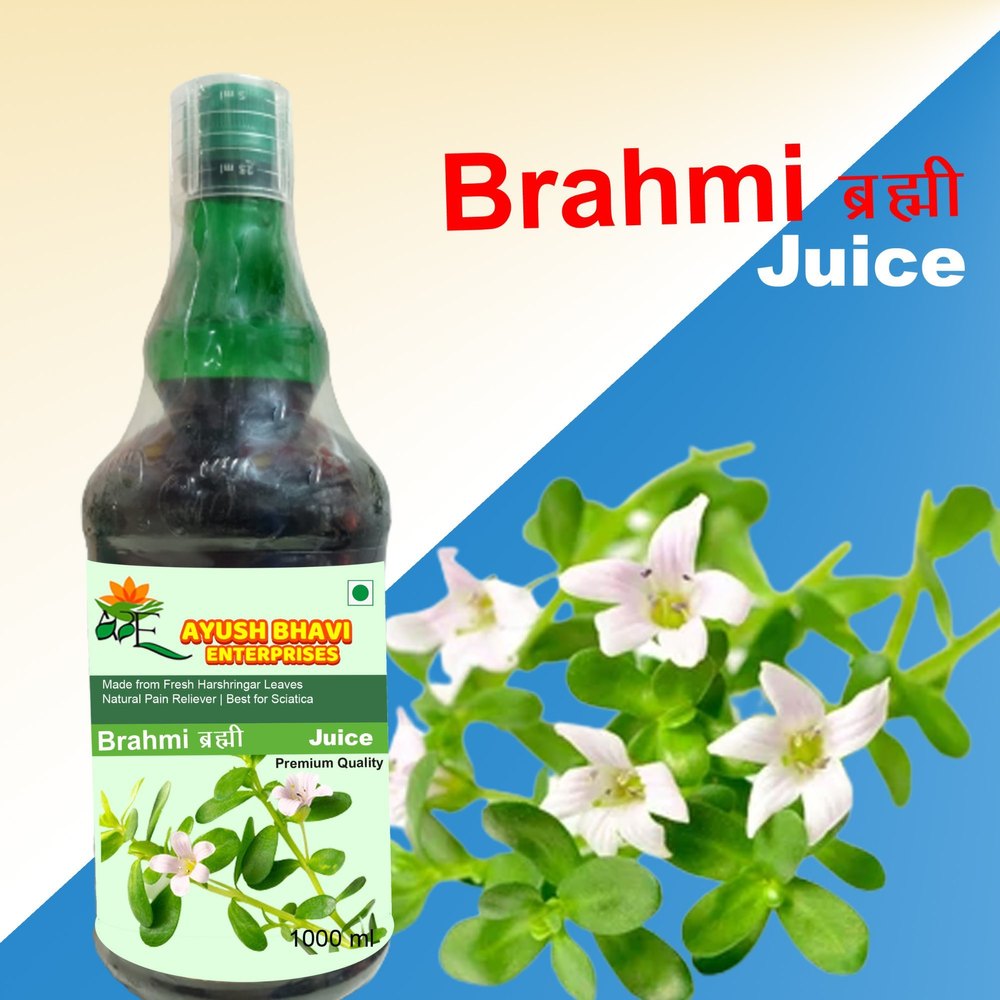 ABE BRAHMI JUICE, 1000 ml, Packaging Type: Bottle