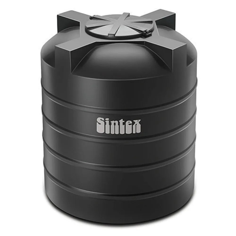 Sintex HDPE Triple Layer White Tank, Capacity: 500-10000 L