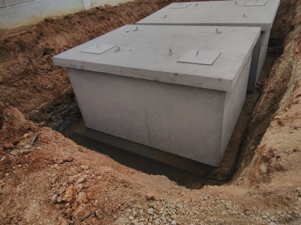 Underground Sump Tank, Capacity: 6000-25000 L