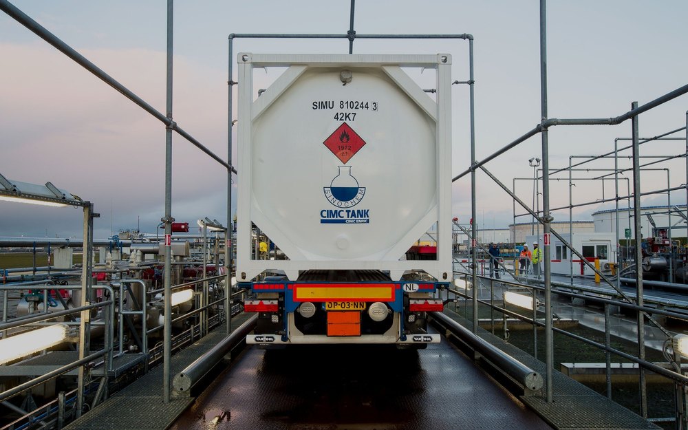 Galvanized Steel 40 feet LNG ISO Containers