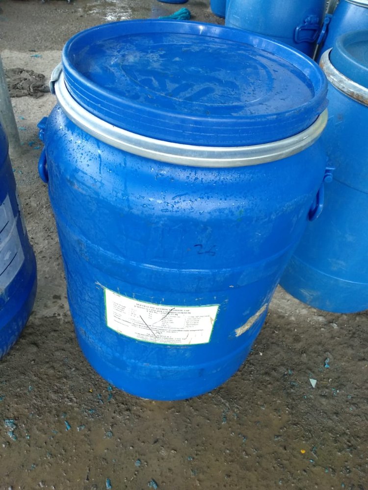 Blue 70 Liter Plastic Barrel Drum, for Chemical