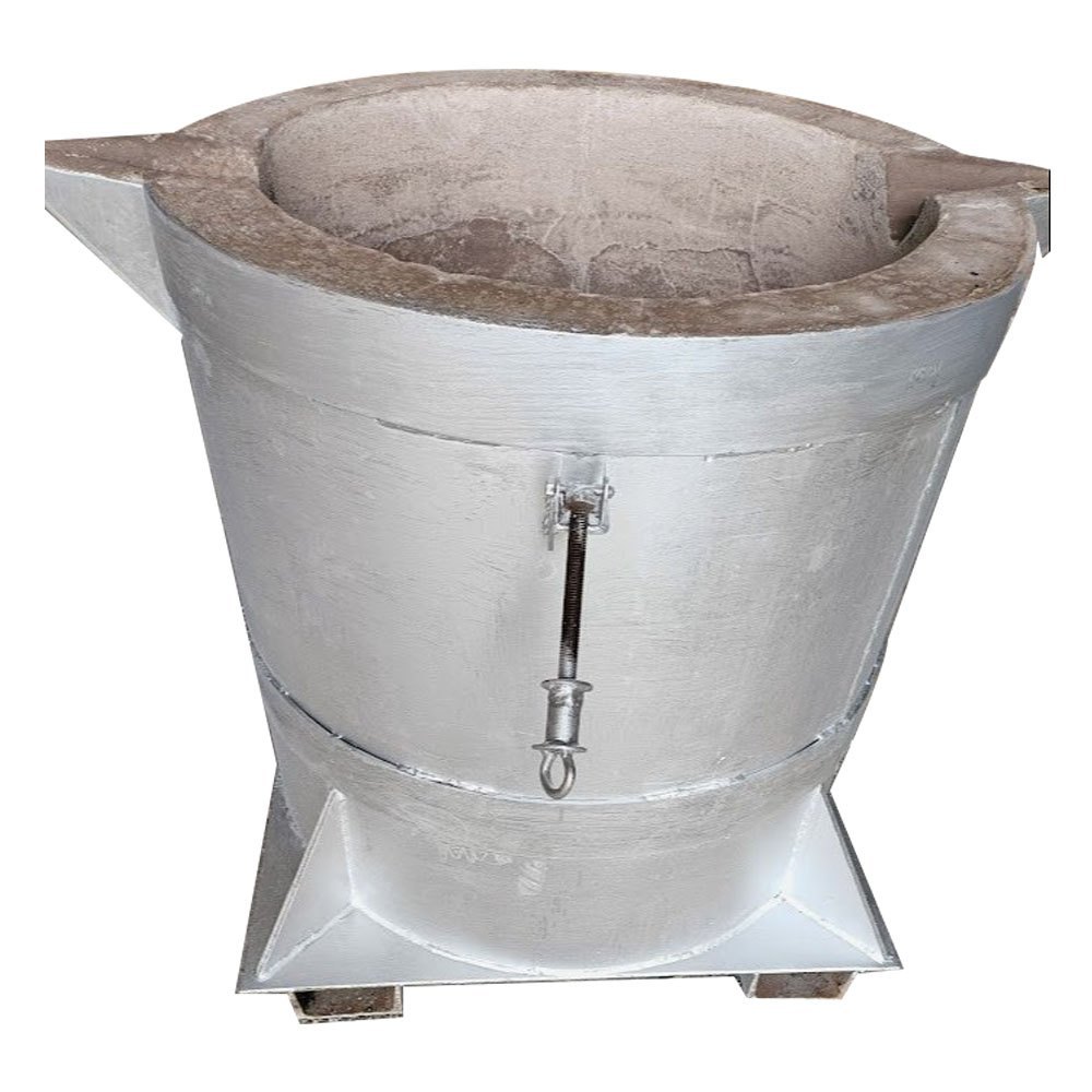 Movable Aluminum Molten Transfer Ladle, For Metal Pouring, Ladle Capacity: 6 Tons