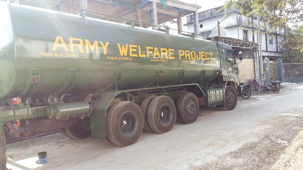 MECH Stainless Steel Tanker, Capacity: 1000L to 25000L