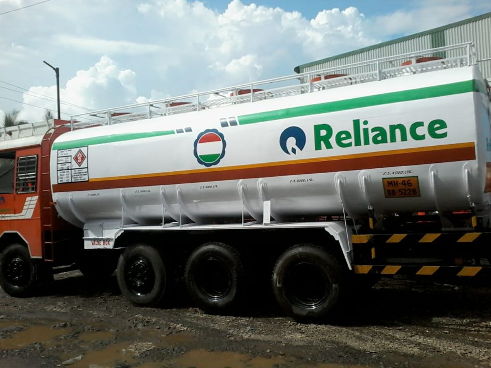 Reliance Petroleum Tanker, Model Name/Number: TURBO 20kl