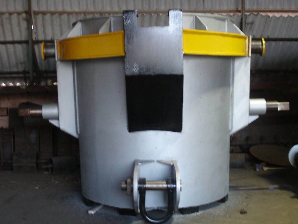 15 Ton Bottom Pouring Ladle, For Industrial