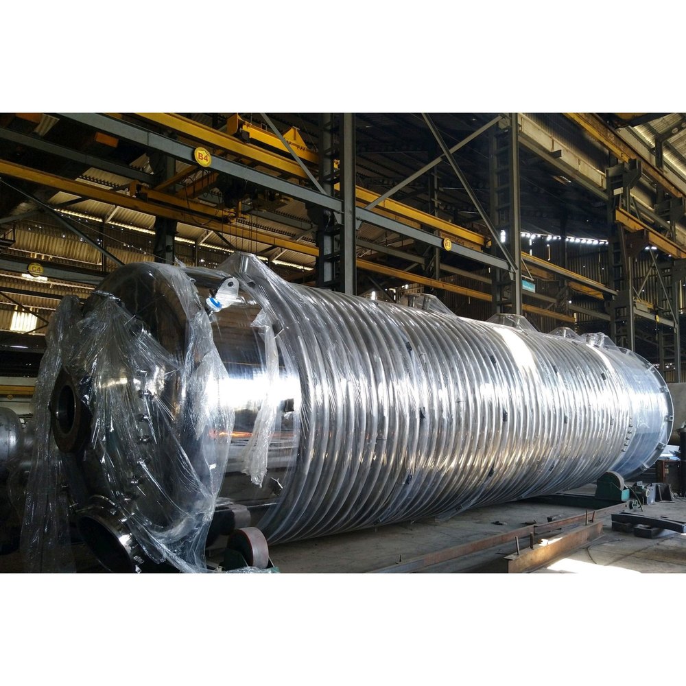 Stainless Steel Polished Ammonia Process Pressure Vessel, Material Grade: SS 316-304, Capacity: 10000 Liters