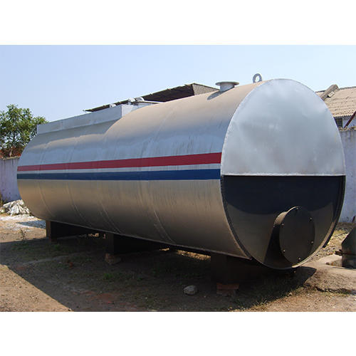 MLD Bitumen LDO Storage Tank, Capacity: 5000-10000 L, Storage Capacity: Depends