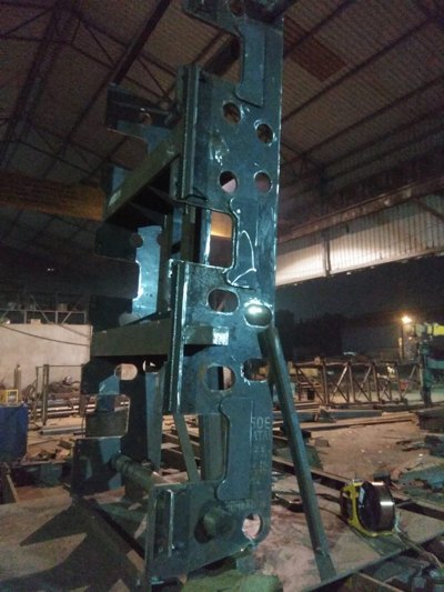 Fabricated Bogie For Torpedo Ladle Cars, For Molten Metal Transportation