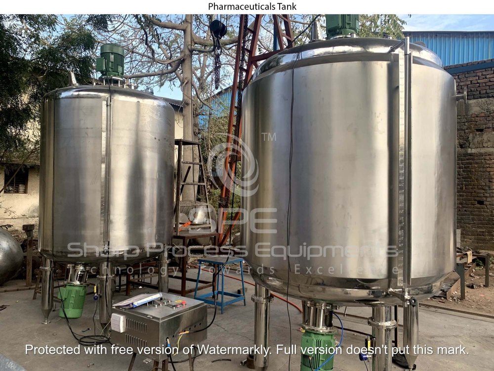 Pharmaceuticals Tank