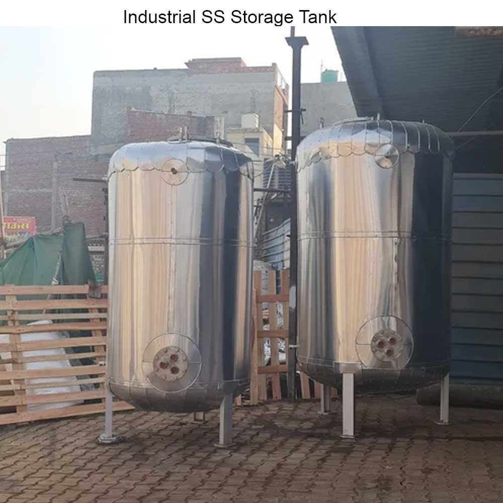 Industrial SS Storage Tank