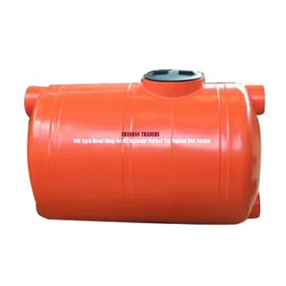 Single Layer Orange 200 Litre Agriculture Spray Tank